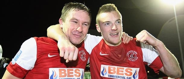 Jamie McGuire and Jamie Vardy